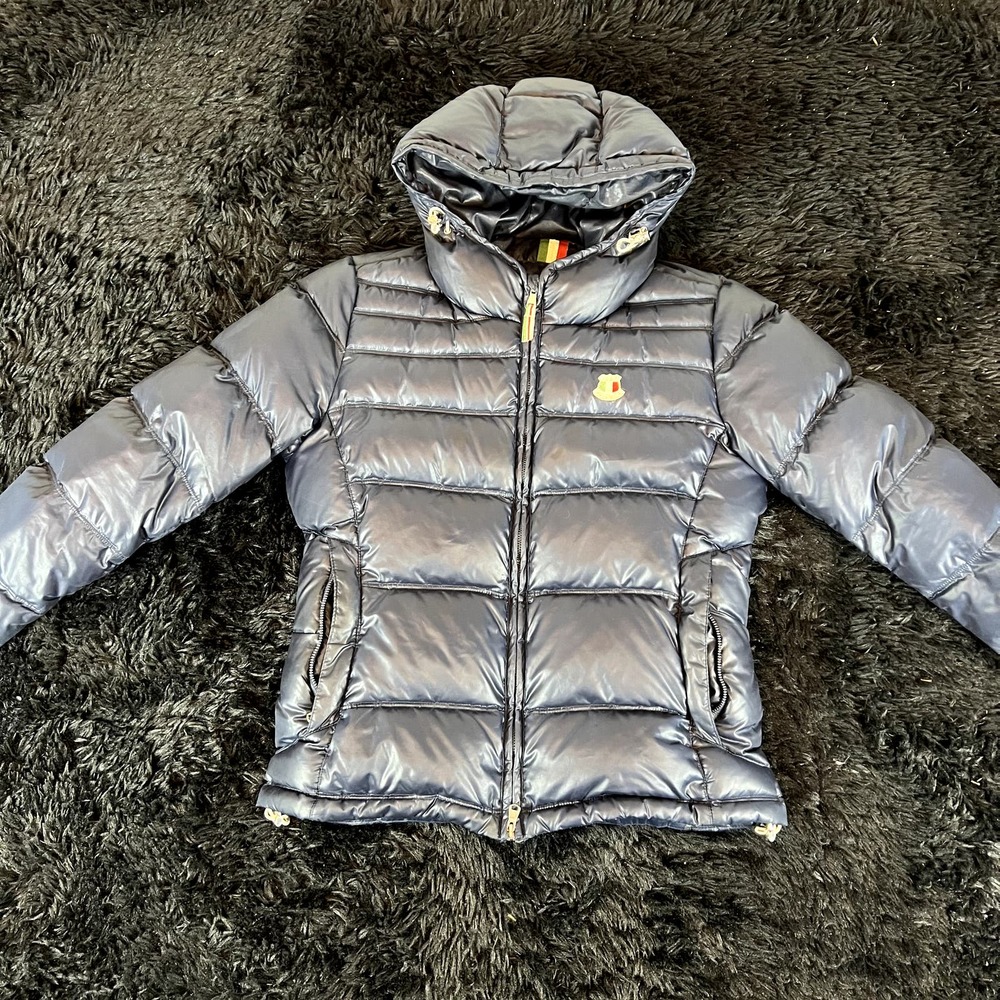 dolomite puffer jacket blue size medium womens